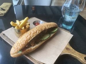   at Vegan World Peace by Loving Hut in Reykjavik