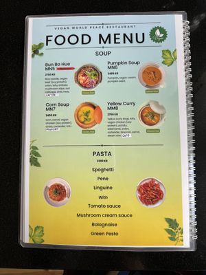   at Vegan World Peace by Loving Hut in Reykjavik