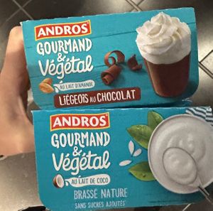 Pudding and yogurt   at Supermarche Monoprix in Marigot