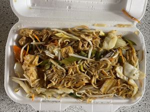 Singapore style noodles with extra tofuu  at Saigon Food & Trend in Hannover