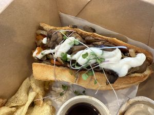 Mushroom Au Jus   at The Hungry Caterpillar in Jacksonville