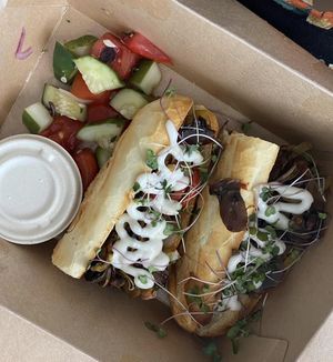 Jax Mushroom Au Jus  at The Hungry Caterpillar in Jacksonville