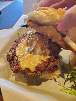 Bird's Best Burger at Gora's Grill in Ypsilanti