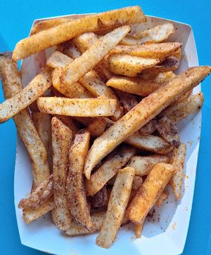Masala Fries at Gora's Grill in Ypsilanti