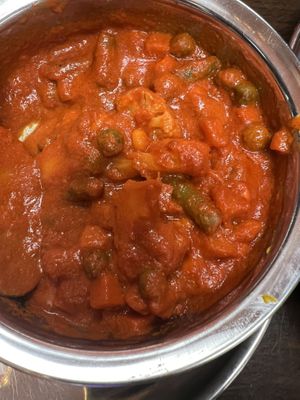 vegetable vindaloo  at Dosa Hut in Rocky Hill