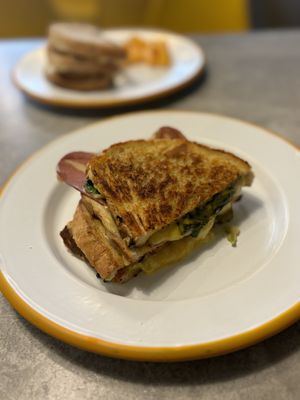 Joe ‘no’ pastrami  at Holy Cheesus in Newport