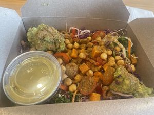 Sweet potato bowl  at Plan Shop Live in Maryville