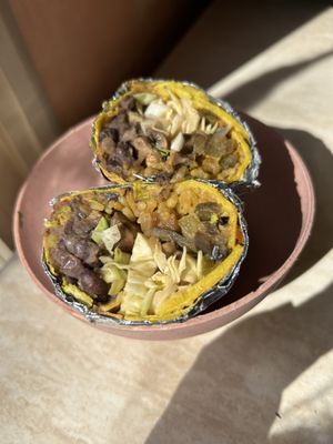 Burrito  at La Chingada in Montevideo