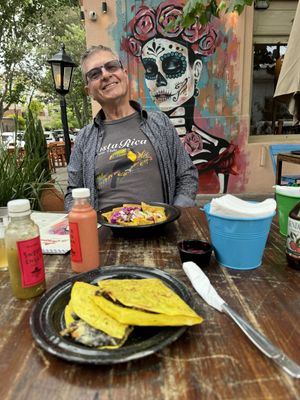 Great atmosphere to enjoy a good meal   at La Chingada in Montevideo