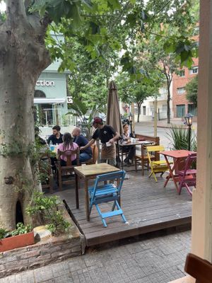 Spring at its best   at La Chingada in Montevideo