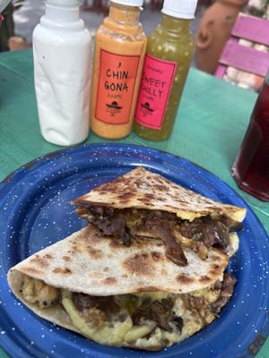 Mega veganilla  at La Chingada in Montevideo