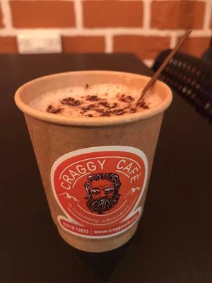 Hot Coffee at Craggy Cafe in Hyderabad