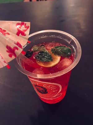 Rooh Afza Cooler at Craggy Cafe in Hyderabad