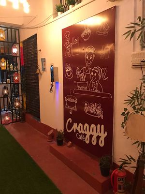 Interior of Cafe at Craggy Cafe in Hyderabad