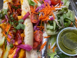 Tofu Bahn Mi  at Fuzion Five in Palm Springs