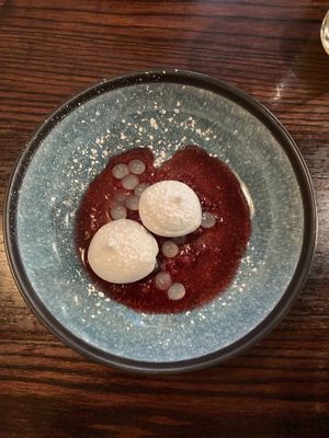 Delicious vegan dessert    at Moonshine 152 in Boston