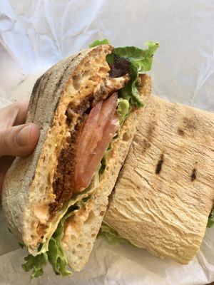 Vegan BLT  at 3 Mundos in Monterey