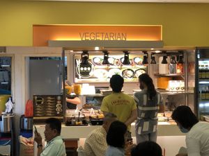 Stall front at Makan Vegan 斋这里 - Commonwealth in Central Singapore
