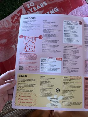 Menu   at Grill'd in Casuarina