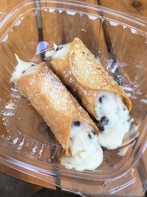 How do they make such an accurate vegan ricotta? I don’t know, I don’t care, it’s vegan and delicious.   at Three Girls Vegan Creamery - Downtown in Guilford