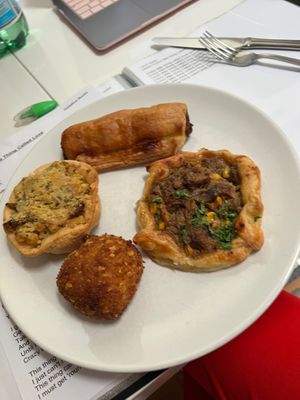Selection of the vegan bakery goods. Everything was delicious  at The Vegan Habit in Hythe