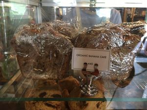 Banana cake at Woodberry Coffee - Setagaya in Tokyo