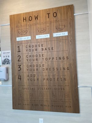 How to order  at Salata in Conroe