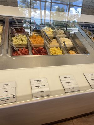 Inside  at Salata in Conroe