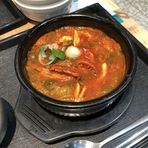 Zero vegan's tomato hangover soup at Zero Vegan in Seoul