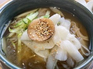 Cold noodle.  at Zero Vegan in Seoul