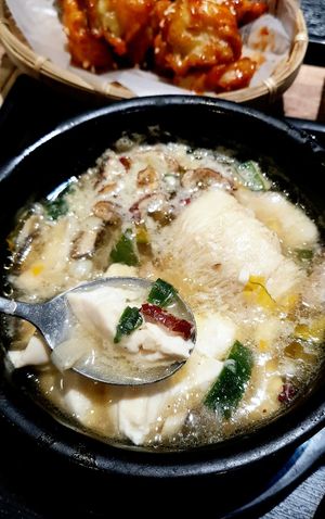 노루궁뎅이 보양 해장국 - close-up at Zero Vegan in Seoul