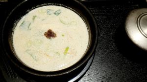 더덕곰탕 at Zero Vegan in Seoul