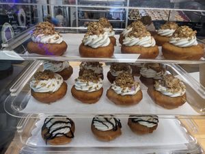 All vegan! at The Donut GroVe in Orono