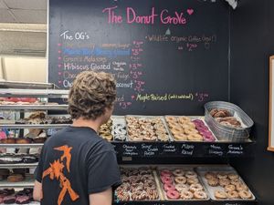 Menu at The Donut GroVe in Orono