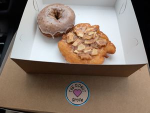 Apple Fritter at The Donut GroVe in Orono
