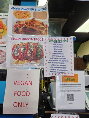  at Mamicon's Vegan Mexican Restaurant in Northridge