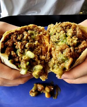  at Mamicon's Vegan Mexican Restaurant in Northridge