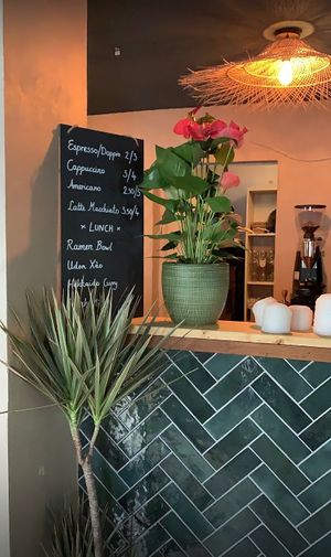 Bar at Ahimsa in Munich