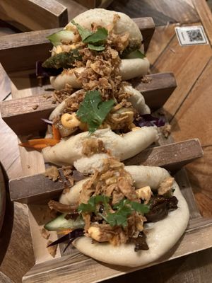 Bao buns #Veganuary at Ahimsa in Munich