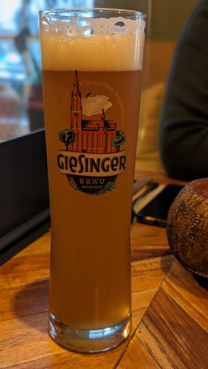 Weissbier at Ahimsa in Munich