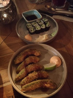 Sushi at Ahimsa in Munich