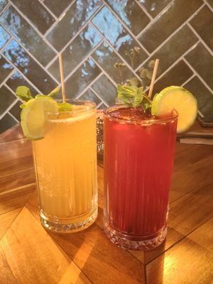 Tasty drinks at Ahimsa in Munich