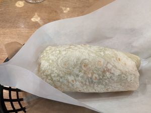 A bit small but I am American. at Chiles Mexican Grill in Tokyo