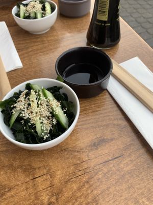 starters at Sushi Ken 49 in Warsaw