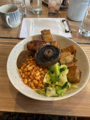 “Little” vegan breakfast!  at The Sundial Kitchen in Bristol