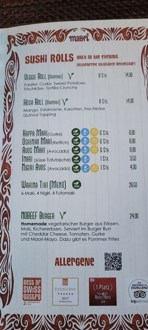  at Maori in Schlieren