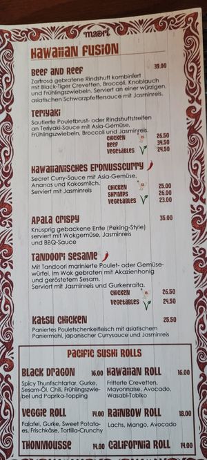  at Maori in Schlieren