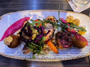 Vegane Tapas Varianten  at Gasthaus Herkenrath Hof in Leverkusen