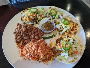 seitan tacos at Vegan Vato in Albuquerque