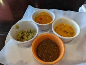 Dips at Vegan Vato in Albuquerque